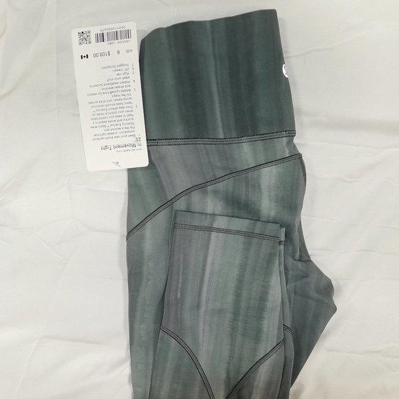 Lululemon Athletica In the Movement Tight 25" *new - Picture 3 of 3